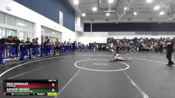 66-75 lbs Round 1 - Nico Gonzalez, Etiwanda vs Raynor Mendez, Wolves Den Wrestling Club