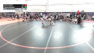 120 lbs Round Robin 3 - Wyatt Cooley, EP Rattlers - HS vs Trevor Bridges, New Albany - HS