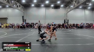 98 lbs Round 1 (8 Team) - Brett Levine, Savage Underworld vs Carson Wissinger, Dayton Bandits