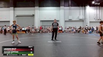 80 lbs Semis (4 Team) - Jackson Milot, Backyard Bullies vs Paxton Hoffman, Full Circle