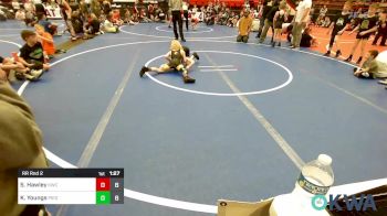 60 lbs Rr Rnd 2 - Sutton Hawley, Keystone Wrestling Club vs Kipton Youngs, Piedmont