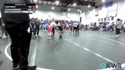 131 lbs Rr Rnd 1 - Luke Knight, Pauls Valley Wrestling Club vs Cole Blankenship, Mustang Bronco Wrestling Club
