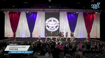 Champion All Stars - Throne [2023 L2 Junior - D2 - Small - B Day 1] 2023 The American Championships Salt Lake City Nationals