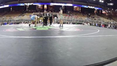 138 lbs Champ. Round 1 - Gabe Tustin, Eastside vs Alex Amedee, East Ascension