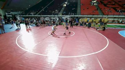 100 lbs Jameson Easton, Alaska 12U Boys vs Eli Armstrong, Idaho 1 12U Boys