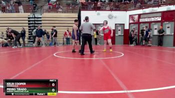176-187 lbs Round 1 - Kelix Cooper, Mooresville vs Pedro Tirado, Hobart Wrestling Club