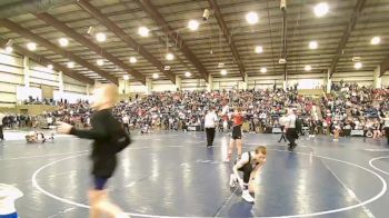 95 lbs Cons. Round 3 - Slone Hardy, Payson Pride Wrestling vs Brevan Miller, JWC