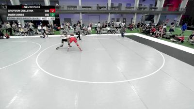 JR BOYS HARD LUCK - 156.4-156.6 Champ. Round 1 - Greyson Deelstra, South Dakota vs Owen Jones, Conrad Wrestling Club