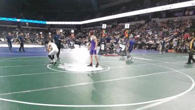 120 lbs Round Of 32 - Wagner Kovac, Oakland Tech (OS) vs Troy Montero, La Mirada (SS)