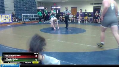 215 lbs Semis & 1st Wb (8 Team) - Logan Cowan, Eastside Hs vs Denver Degonia, Harris County