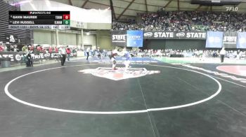 Boys 1A 175 lbs Champ. Round 2 - Levi Russell, Elma vs Gavin Maurer, Tenino