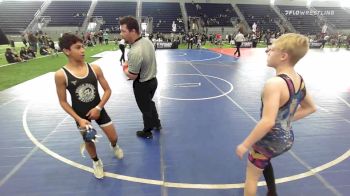 102 lbs Quarterfinal - Zaydrein Hernandez, Rough House vs Ben Krawczenko, Lions WC