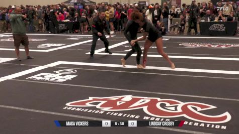 Lindsay Crosby vs Maka Vickers 2025 ADCC East Coast Trials