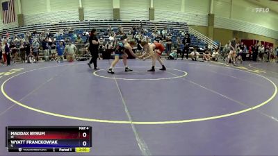 119 lbs Cons. Round 3 - Maddax Byrum, IN vs Wyatt Franckowiak, IL