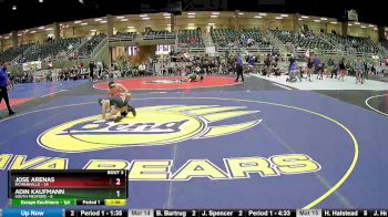 140 lbs Round 2 (4 Team) - Adin Kaufmann, South Medford vs Jose Arenas, McMinnville