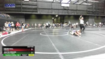 105 lbs Cons. Round 1 - Kestin Kisling, Elk County Cobras vs Devin Hall, Winfield