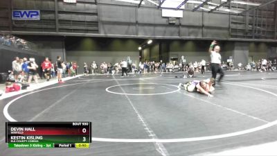 105 lbs Cons. Round 1 - Kestin Kisling, Elk County Cobras vs Devin Hall, Winfield