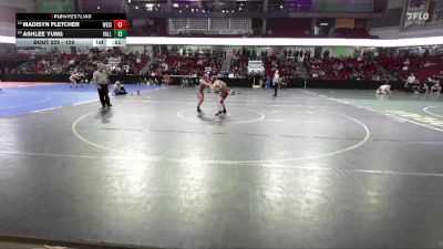 126 lbs 7th Place Match - Madisyn Fletcher, Weiser vs Ashlee Yung, Vallivue