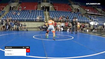 138 lbs Rnd Of 64 - Hayden Niles, South Dakota vs Garrison Dendy, Georgia