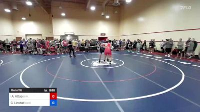 130 kg Rnd Of 16 - Aden Attao, Suples Wrestling Club vs Carson Linstad, Washington