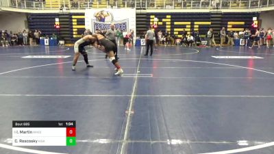 215 lbs R-16 - Isaac Martin, Wheeling Central Catholic vs Cooper Roscosky, Kiski Area