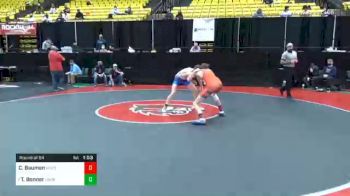 126 lbs Prelims - Christopher Bauman, Unattached 20 vs Tucker Bonner, Unattached 26