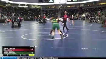 125 lbs Champ. Round 1 - Jacie Bedell, Cedar Rapids Kennedy vs Odola Cham, Sioux Central