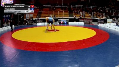 70kg Cons. Round 3 - Roman Scriba-Podaima, UBC Wrestling vs Tyler Barry, Guelph Wrestling Club