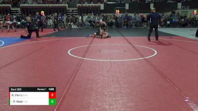 78 lbs Champ. Round 2 - Pierce Maki, Touch Of Gold vs Raiden Parry, Bozeman Wrestling Club