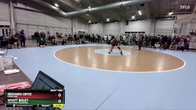 157 lbs Cons. Round 4 - Segundo Ortiz, Loveland vs Wyatt Boley, Cheyenne Mountain