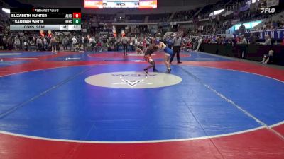 1-5A 114 Cons. Semi - Sadirah White, Beauregard HS vs Elizabeth Hunter, Alexandria HS