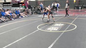 133 lbs Semis & 1st Wrestleback (8 Team) - Lucas Wymer, Decorah, IA vs Logan Makiney, Washington, IL