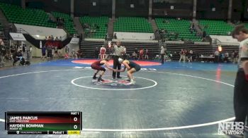 5A 138 lbs Cons. Round 3 - James Parcus, East Limestone vs Hayden Bowman, Moody Hs