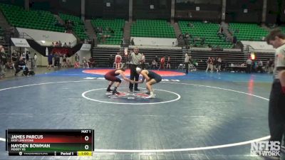 5A 138 lbs Cons. Round 3 - James Parcus, East Limestone vs Hayden Bowman, Moody Hs