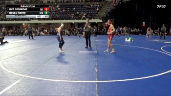 130 lbs Semifinal - Jace Guthridge, Siouxland Wrestling Academy vs Mason Pieper, Mayville Youth Wrestling