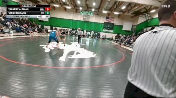 285 lbs Cons. Round 3 - Cash McCann, Pinedale vs Xakery Aleman, Lyman