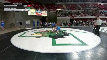 132 lbs Round 1 (16 Team) - Elijah Granados, Leander vs Camron Latham, Azle