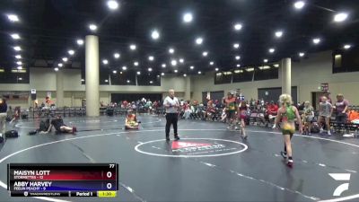 77 lbs Semis (4 Team) - Maisyn Lott, Stormettes vs Abby Harvey, Feelin Peachy