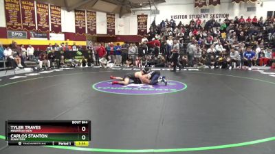 144 lbs Semifinal - Tyler Traves, Mountain View vs Carlos Stanton, Sunnyside