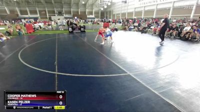 113 lbs Placement Matches (16 Team) - Cooper Mathews, Colorado vs Kasen Pelzer, Nebraska