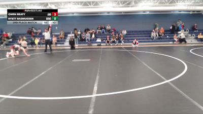 75 lbs 3rd Place Match - Owen Beaty, Ace Wrestling Academy vs Ryett Rasmussen, Broken Bow Wrestling Club