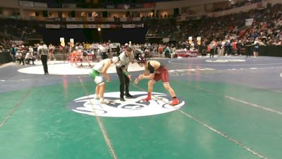4A 175 lbs Cons. Round 1 - Kameron Simpson, Shiprock vs Angelo Montoya, Moriarty