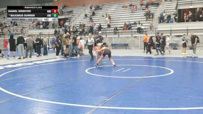 100 lbs 5th Place Match - Maximus Durrer, Oakdale Wrestling Club vs Daniel Webster, Newberg Mat Club
