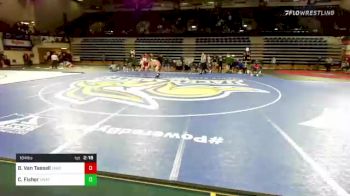 184 lbs Consi Of 4 - Brandyn Van Tassell, Unattached-Nebraska vs Cody Fisher, Unattached-Iowa State