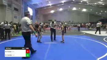 66 lbs Semifinal - Thaigo Silva, Red Wave Wrestling vs Luke Loren, Aggression Legionaries