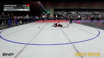 110 lbs Quarterfinal - Vincent Englese, ISI Wrestling vs Jaxon Blake, Aniciete Training Club