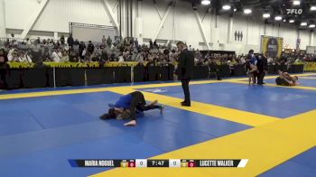 LUCETTE WALKER vs MARIA NOGUEL 2024 World IBJJF Jiu-Jitsu No-Gi Championship