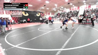 145 lbs Cons. Round 4 - Jacqueline Antonio, Santa Ana vs Raylyn Domingo, Serrano