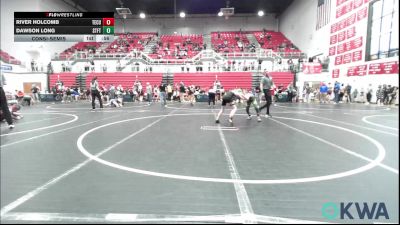 84 lbs Consolation - River Holcomb, Tecumseh Youth Wrestling vs Dawson Long, Standfast