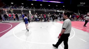 116 lbs Round Of 16 - Hunter Arriaga, Flathead Valley WC vs Quade Siemens, Natrona Colts WC